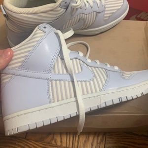 Lilac & white AF1 Nike. Sz9 , sz7.5